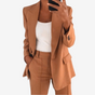 Women's Tailored Wide-Leg Blazer Set
