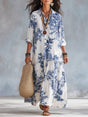 Boho Floral Tiered Maxi Dress for Women
