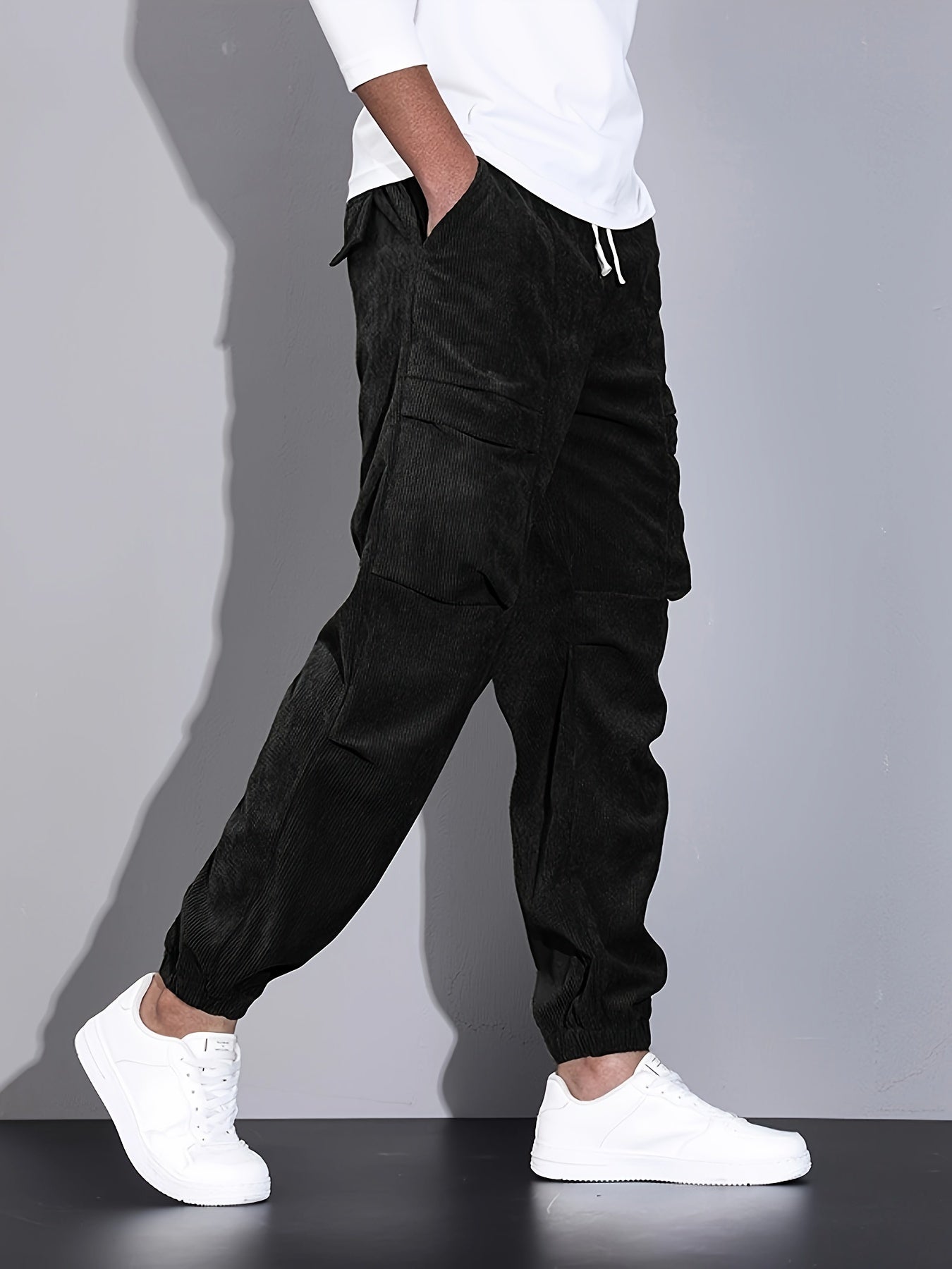 Bucuresti Gent | Pantaloni Cargo din Corduroy