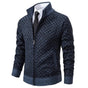Fine Knit V-Neck Cardigan for Men