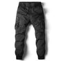 Stretch Cotton Cargo Joggers for Men