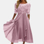 Women's Elegant Evening Midi Dress