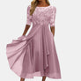 Women's Elegant Evening Midi Dress
