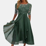 Women's Elegant Evening Midi Dress