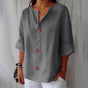 Women's V-Neck Button-Front Shirt