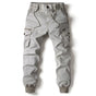 Stretch Cotton Cargo Joggers for Men