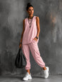 Sleeveless Wide-Leg Two-Piece Set for Women