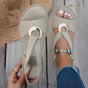 Elastic Strap Slingback Sandals for Women