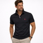 Button Collar Polo Shirt for Men