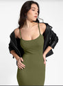 Sculpted Bodycon Maxi Gown