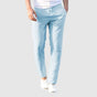Relaxed Fit Linen Cotton Pants for Men