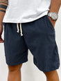 Textured Corduroy Shorts for Men