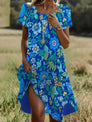 Women's Airy Summer Midi Dress