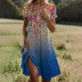 Women's Airy Summer Midi Dress