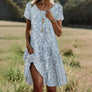 Women's Airy Summer Midi Dress