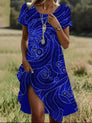 Women's Airy Summer Midi Dress