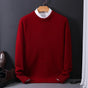 Warm Knit Cashmere Sweater for Men