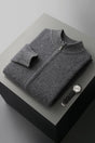 Waffle Knit Cashmere Gilet for Men
