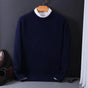 Warm Knit Cashmere Sweater for Men