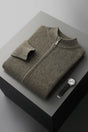 Waffle Knit Cashmere Gilet for Men