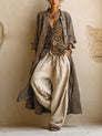 Women's Three-Piece Cardigan Co-Ord Set