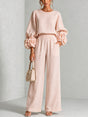 Floral Cuff Two-Piece Set for Women