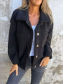 Long Belted Wrap Coat for Women