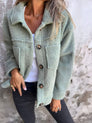 Long Belted Wrap Coat for Women