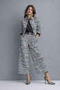 Cropped Jacket Two-Piece Set for Women