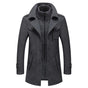 Classic Wool Coat for Men