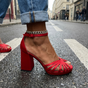 Open Toe Block Heel Sandals for Women