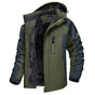 Windproof Plush Lined Jacket for Men