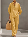 Women's Relaxed Wide-Leg Co-Ord Set